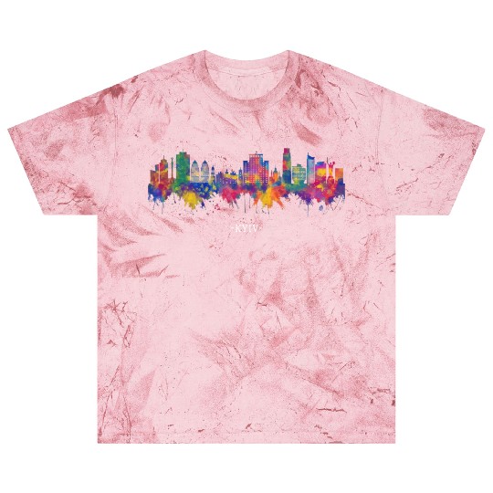 Kyiv Ukraine Watercolor y Line Blast T Shirts