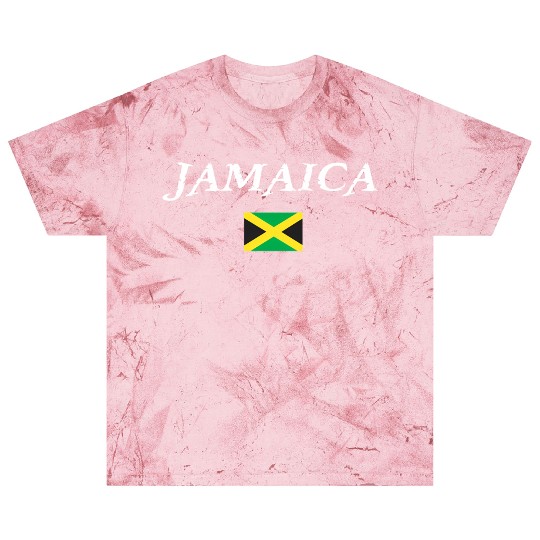 Jamaica Caribbean National Flag Of Jamaica Blast T Shirts