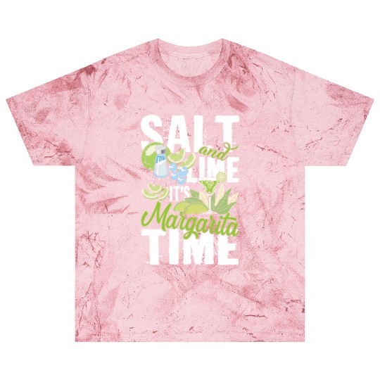 Salt And Lime It'S Margarita Time Pub Crawl Pytime Blast T Shirts
