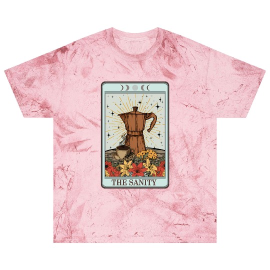 Coffee Tarot Card The Sanity Blast T Shirts