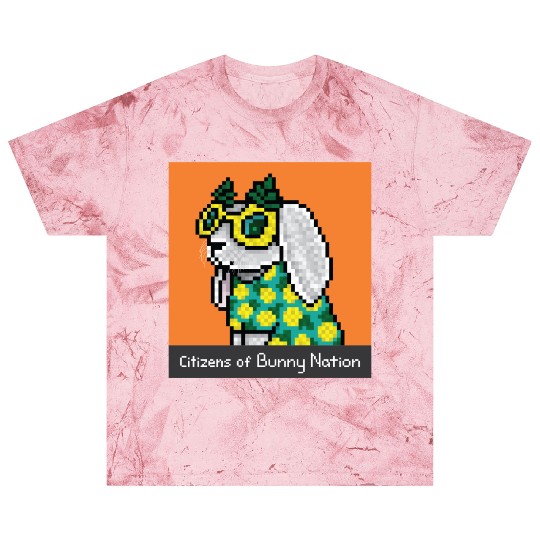 Citizens of Bunny Nation NFT #90 Artwork Blast T Shirts