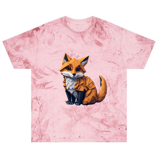 Tangram Fox Blast T Shirts