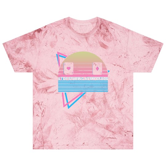 Poker Player Retro Blast T Shirts