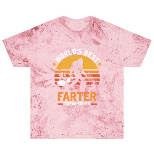 Retro World'S Best Fer I Mean Father Bigfoot Blast T Shirts