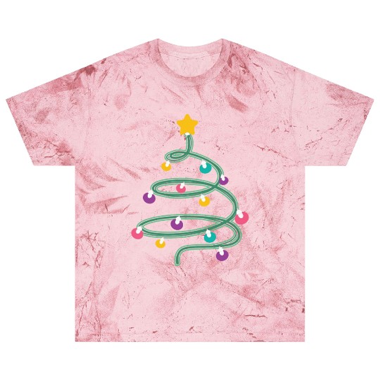 Christmas Light Christmas Tree Blast T Shirts