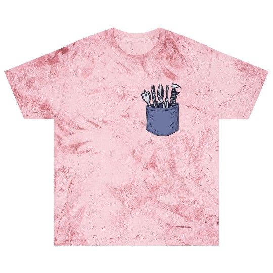 Carpenter Chest Pocket Woodworker Cabinetmaker Blast T Shirts