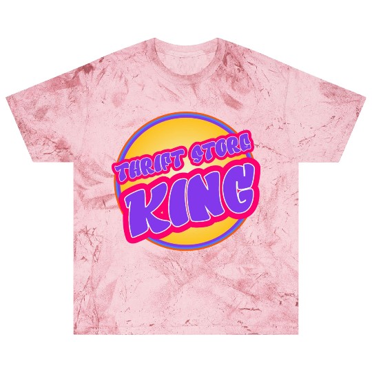 Thrift Store King purple yellow Blast T Shirts