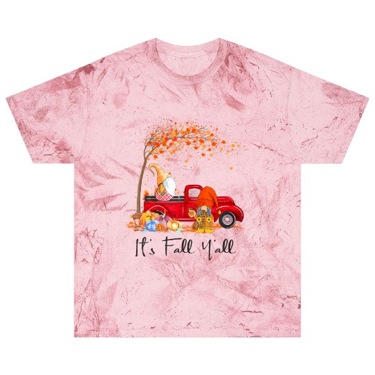 It's Fall Y'all Girls Fall Vibes Autumn Leaves Blast T Shirts