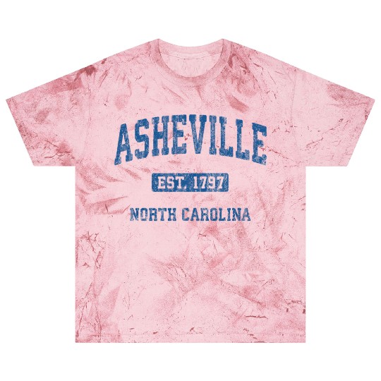 Asheville North Carolina Athletic Sports Blast T Shirts