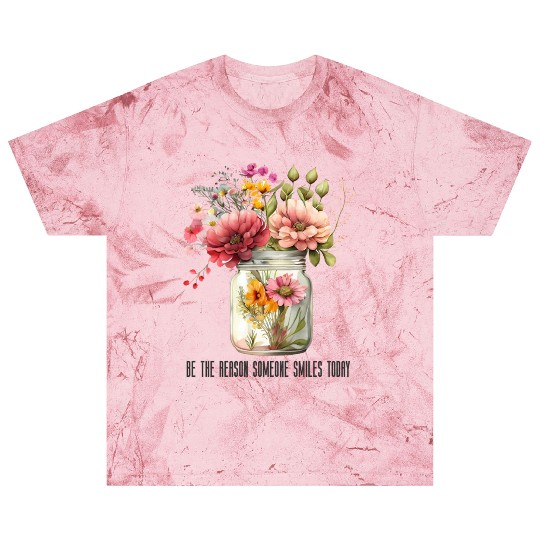 Summer Wildflower Jar Blast T Shirts Be The Reason Someone Sm