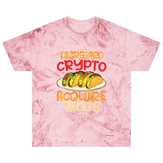 Taco Lover Men Funny Crypto Gift Bitcoin Love Blast T Shirts