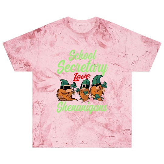 School Secretary St. Patrick's Day Blast T Shirts