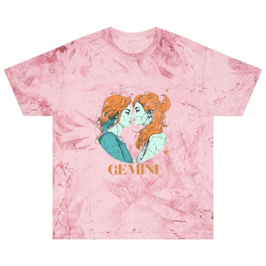 Lesbian Gemini zodiac sign gay girls horoscope Blast T Shirts