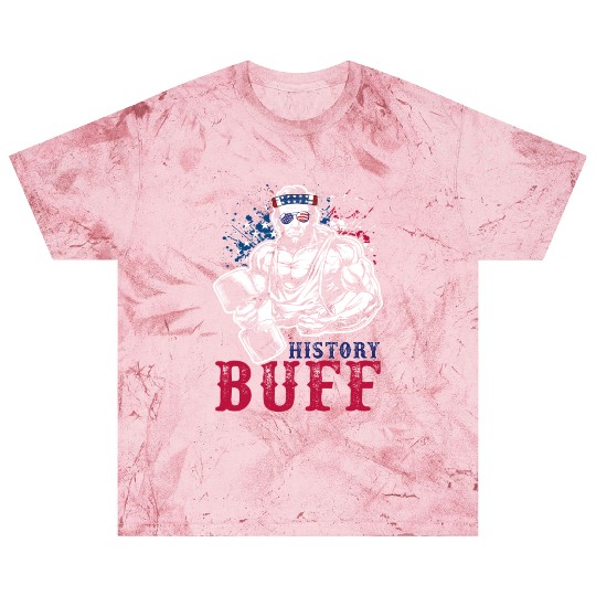 History Buff Independence Day Lincoln Patriot USA Blast T Shirts