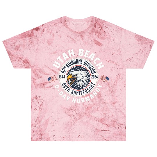 UTAH Beach airborne division 80th anniversary Blast T Shirts
