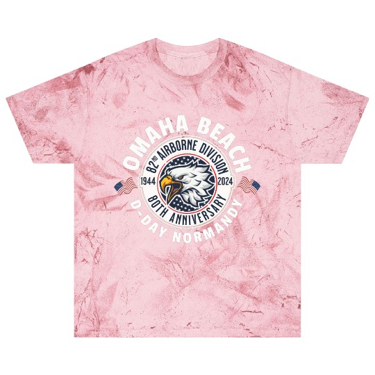 Omaha Beach airborne division 80th anniversary Blast T Shirts