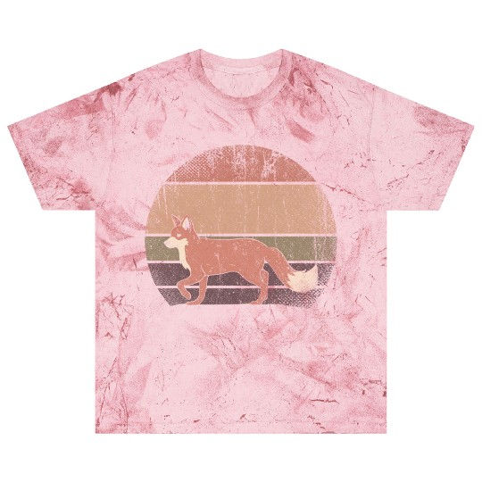 Wildlife Forest Animal Fox Blast T Shirts