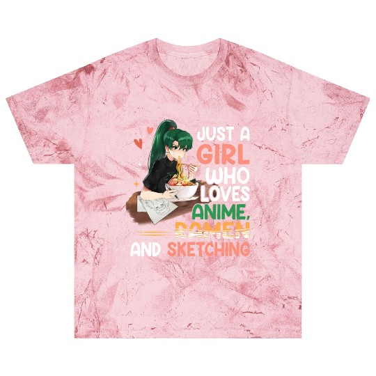 Just A Who Loves Anime Ramen etchingnager Blast T Shirts