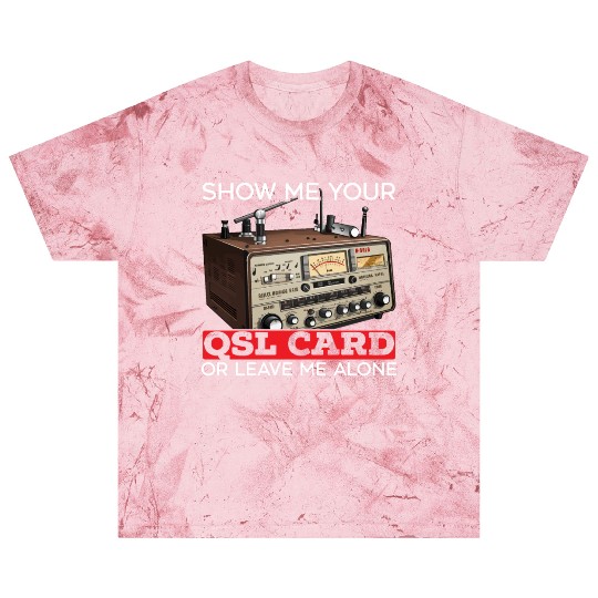 Ham Radio Operator Morse Code Radioactivity Blast T Shirts