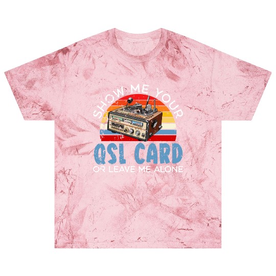 Ham Radio Operator Morse Code Radioactivity Blast T Shirts