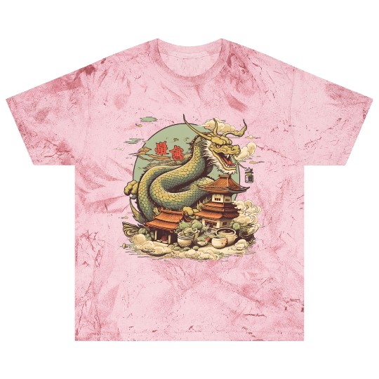Sushi Dragon Japanesse Kawaii Blast T Shirts