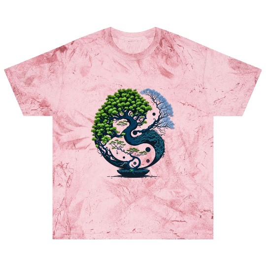 Harmony Unveiled - Yin and Yang Bonsai Blast T Shirts
