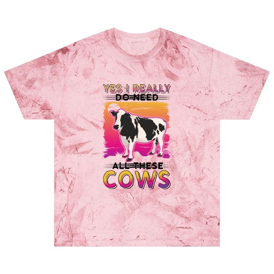 Cow Cattle Breeder Farmer Cows Blast T Shirts