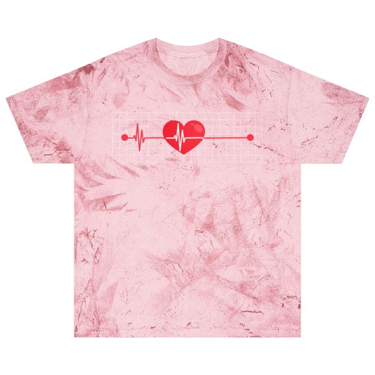 Funny Heart Beats Nurse Medical Design Blast T Shirts