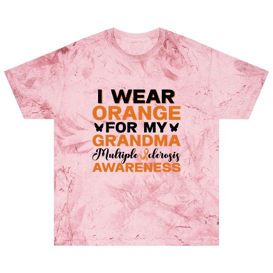 I Wear Orange For My Grandma Multiples Sclerosis Blast T Shirts