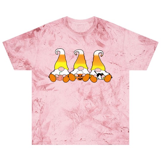 Halloween Gnome Candy Corn Gnomes Trick Or Treat Blast T Shirts
