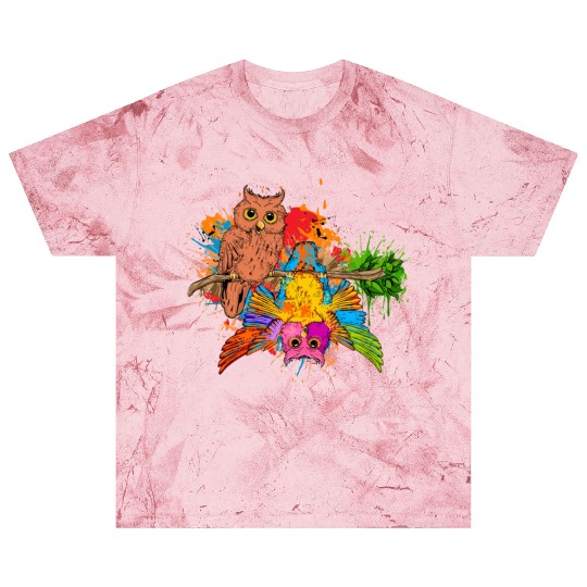 Owl Being DIfferent Blast T Shirts