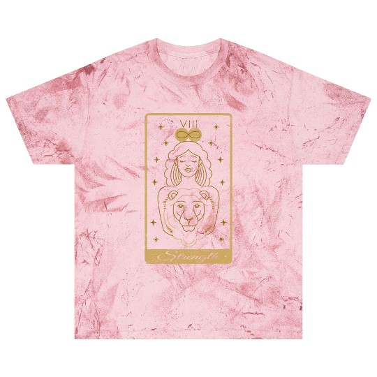 Tarot Card Strength Occult Gothic Halloween Blast T Shirts