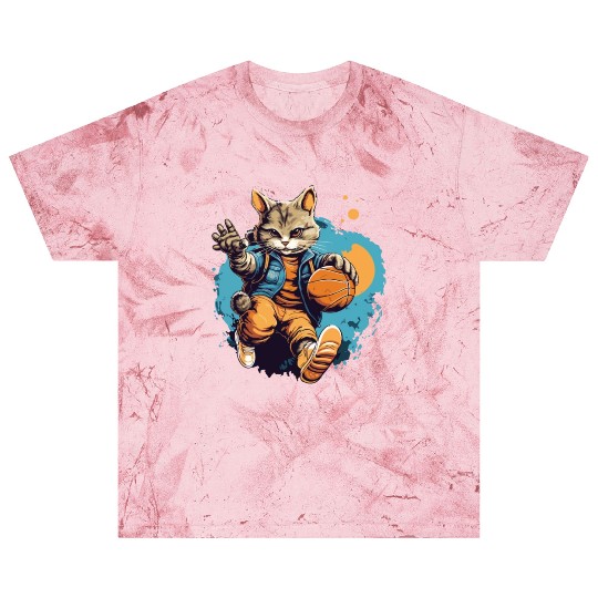 Basketball Cat Basketball Player I Love Basketball Blast T Shirts