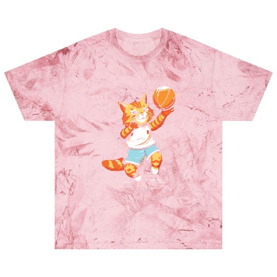 Basketball Cat Basketball Player I Love Basketball Blast T Shirts