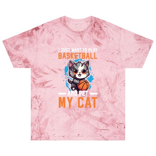 Basketball Cat Basketball Player I Love Basketball Blast T Shirts