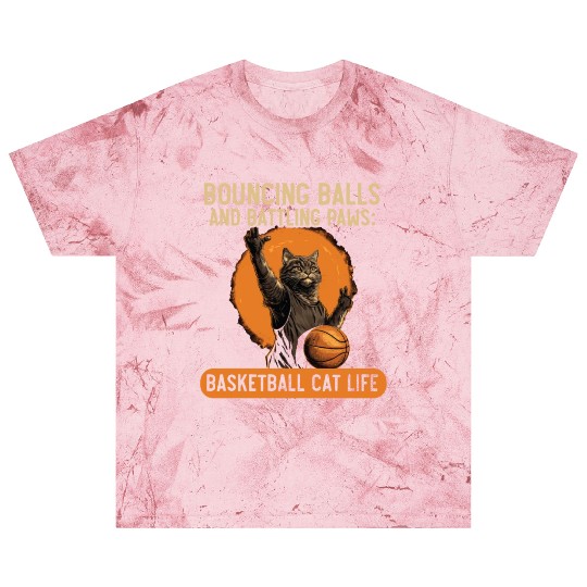 Basketball Cat Basketball Player I Love Basketball Blast T Shirts