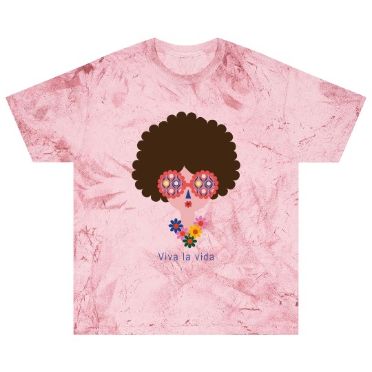Cute Frida Kahlo In Colorful Summer Vacation Blast T Shirts
