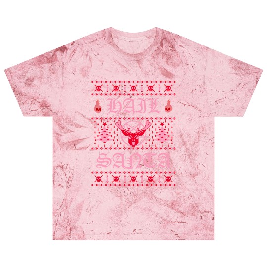 Hail Santa Ugly Pentagram Pastel Goth Blast T Shirts
