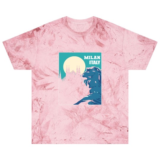 Milan Italy Tourist Gift Blast T Shirts