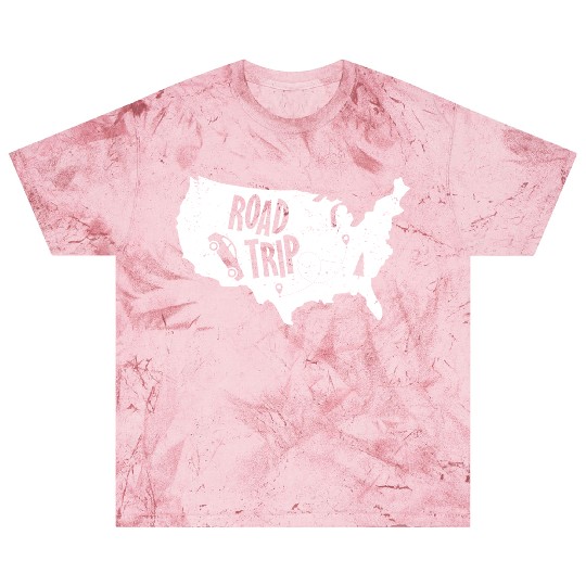 Road Trip US Map | Vacation Travel Blast T Shirts