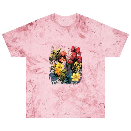 Orchids Flowers Garden Blossom Orchid Lover Blast T Shirts