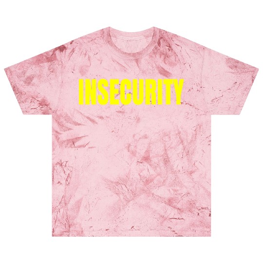 Insecurity Security Joke Print On Back Blast T Shirts