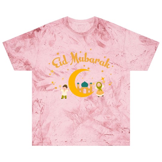 Happy Eid Mubarak for men women son and daughter Blast T Shirts