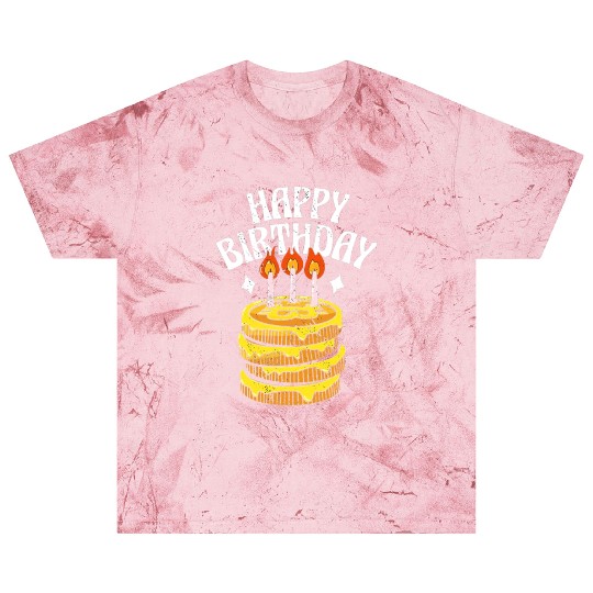 HAPPY BIRTHDAY-Bitcoin Coin Blast T Shirts