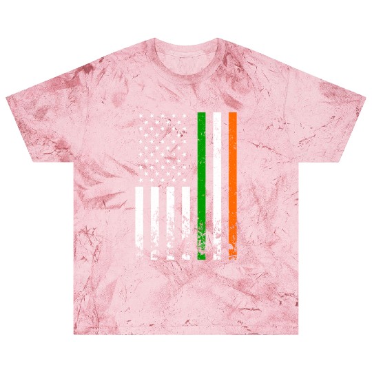 Irish American Flag Ireland Flag St Patricks Day L Blast T Shirts