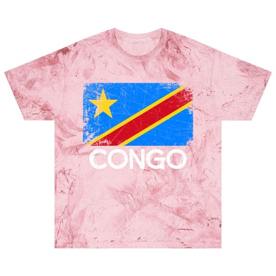 Congolese Flag Made In Congo Blast T Shirts