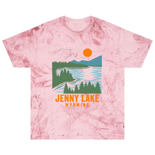 Jenny Lake Wyoming Blast T Shirts