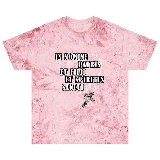 Latin Roman Catholic Rosary Religious Catholic Hol Blast T Shirts