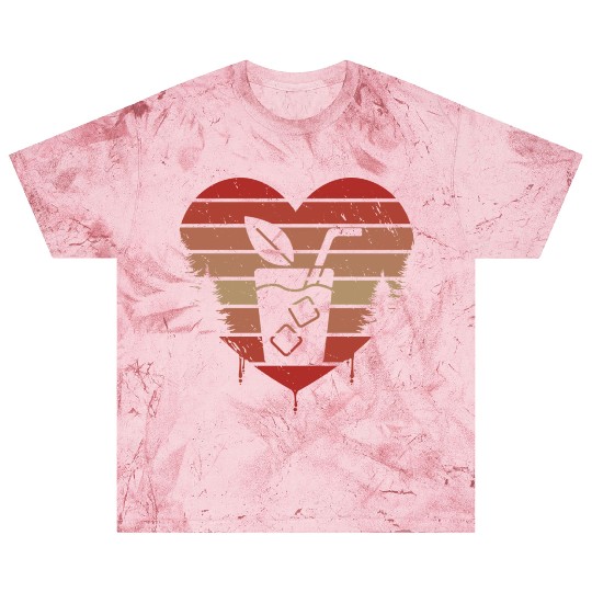 Cute Red Vintage Heart Sweet Tea Valentine Day Blast T Shirts