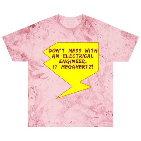 Lightning Bolt Electrical Engineer girl Blast T Shirts